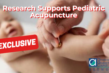 Research Supports Pediatric Acupuncture