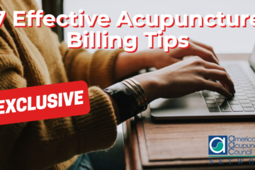 7 Effective Acupuncture Billing Tips