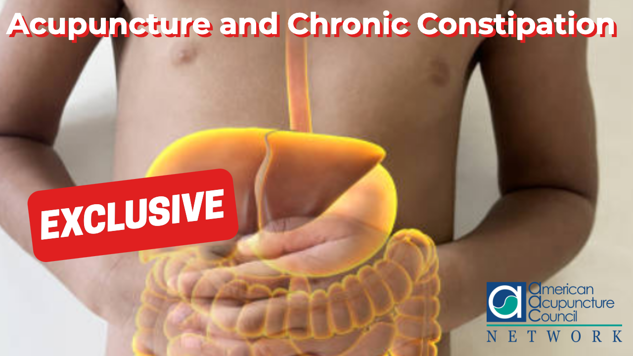 Acupuncture and Chronic Constipation