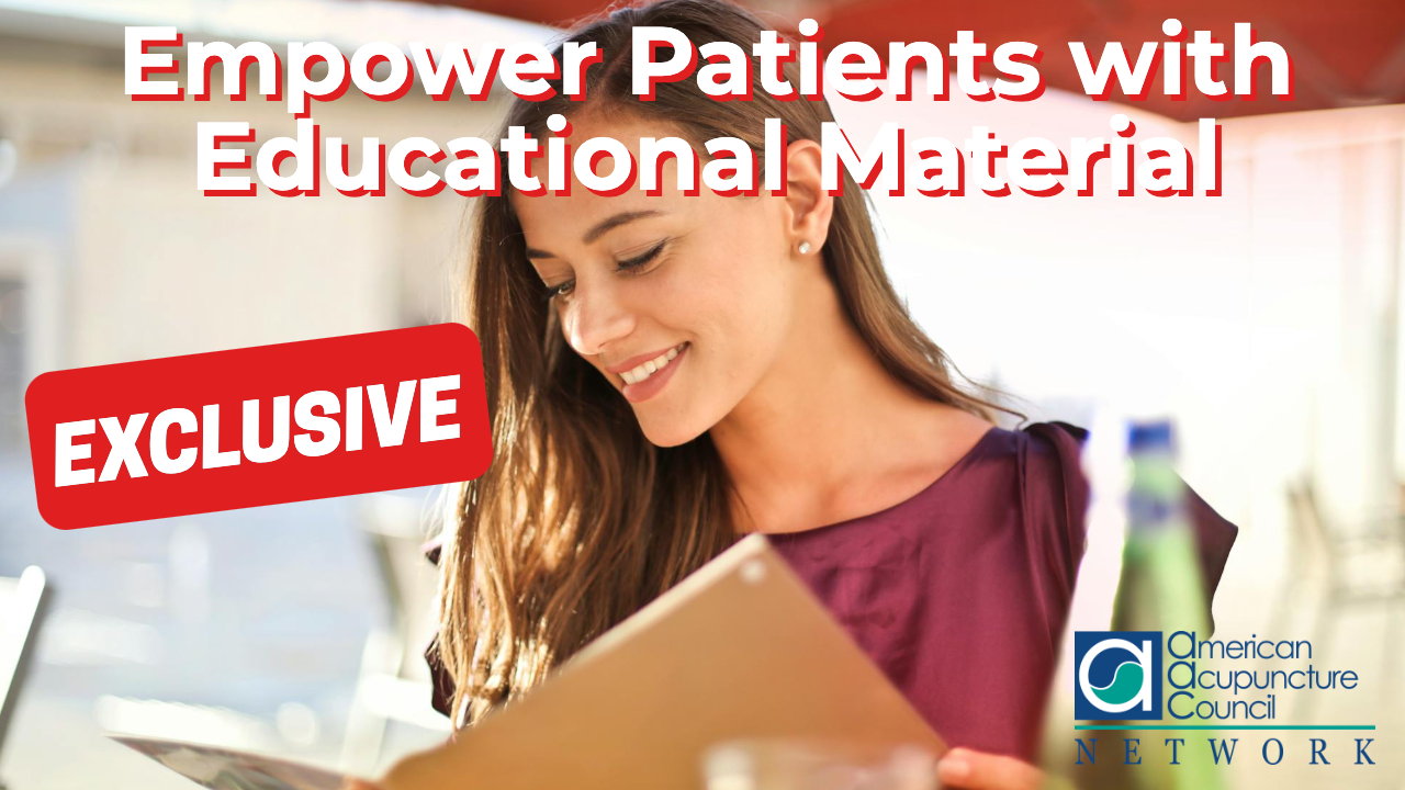 Empower Patients with Educational Material