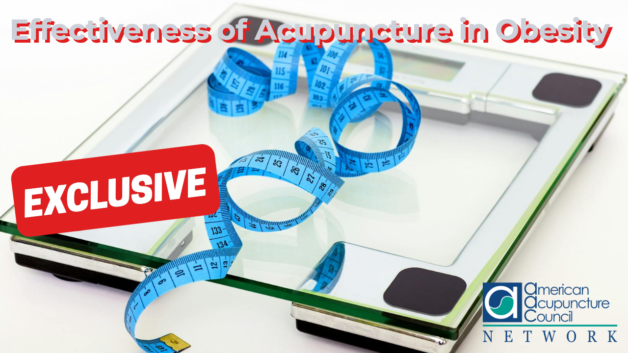 Effectiveness of Acupuncture in Obesity